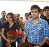 Mahesh Bhatt  , Emraan Hashmi , soha Ali Khan  At  Promo In Hyderabad - 14 of 16